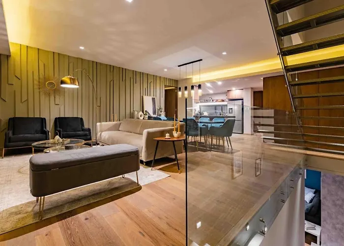 Stylish 3-level Penthouse With Private Rooftop Cidade do México